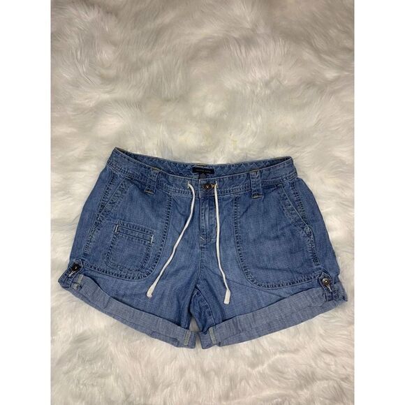 Tommy Hilfiger Women's blue jean shorts - Picture 1 of 6